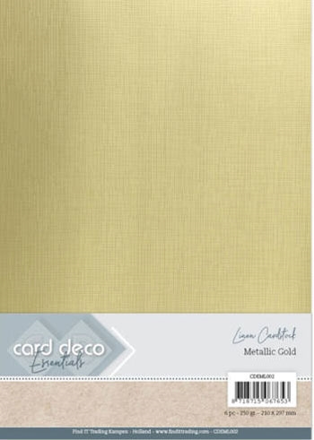  Metallic karton Gold A4 250g